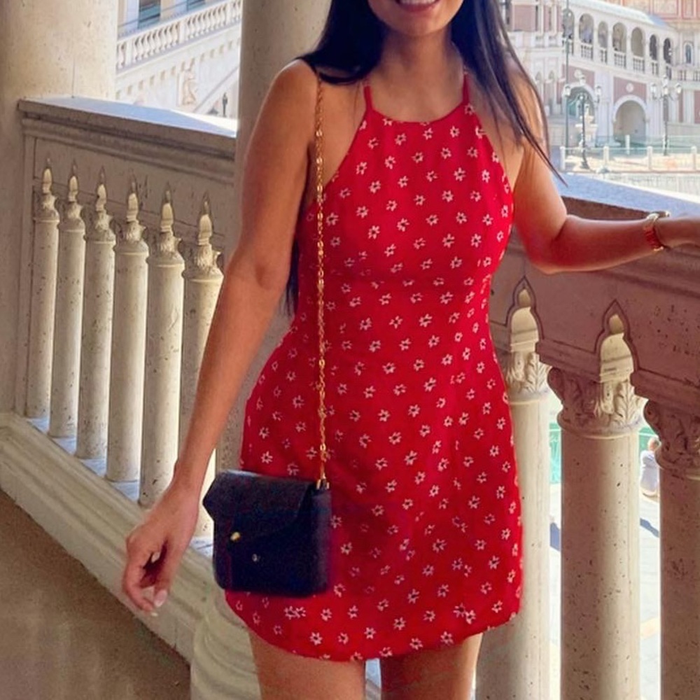 Zara Red mini dress